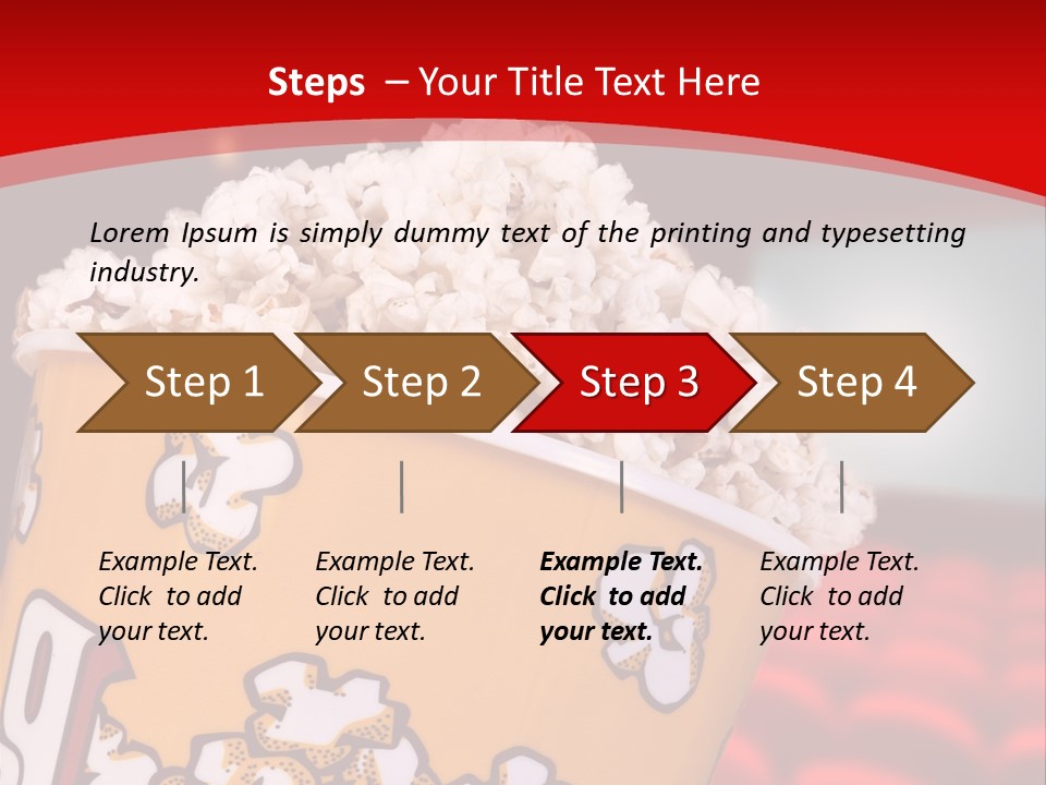 Cinema Photography Buttery PowerPoint Template