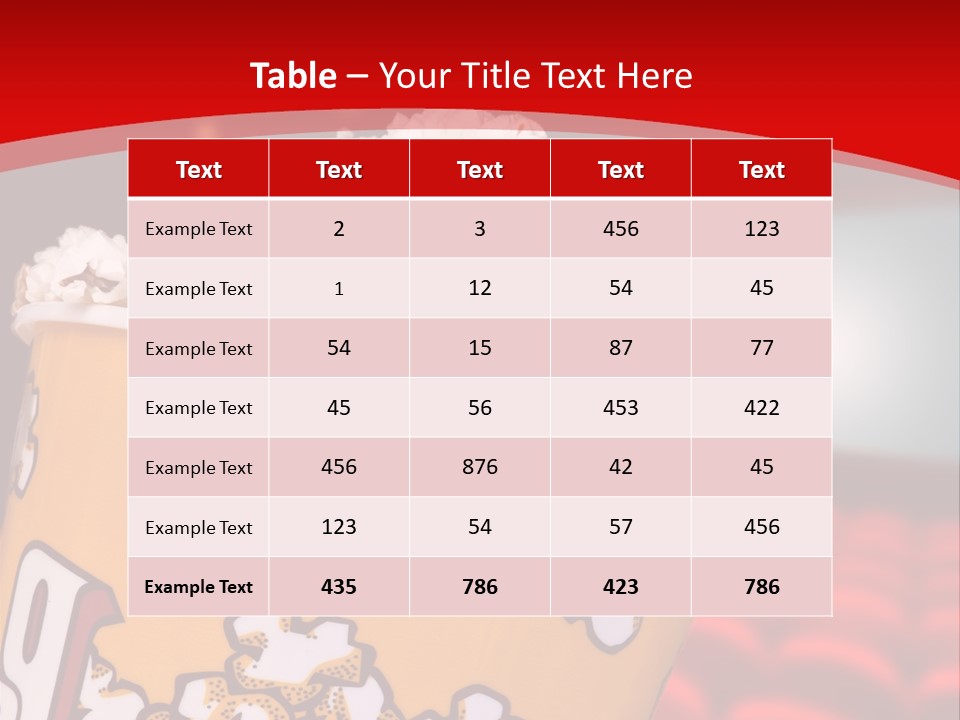 Cinema Photography Buttery PowerPoint Template