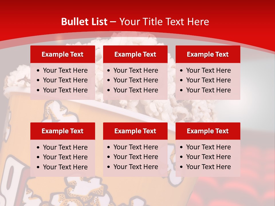 Cinema Photography Buttery PowerPoint Template
