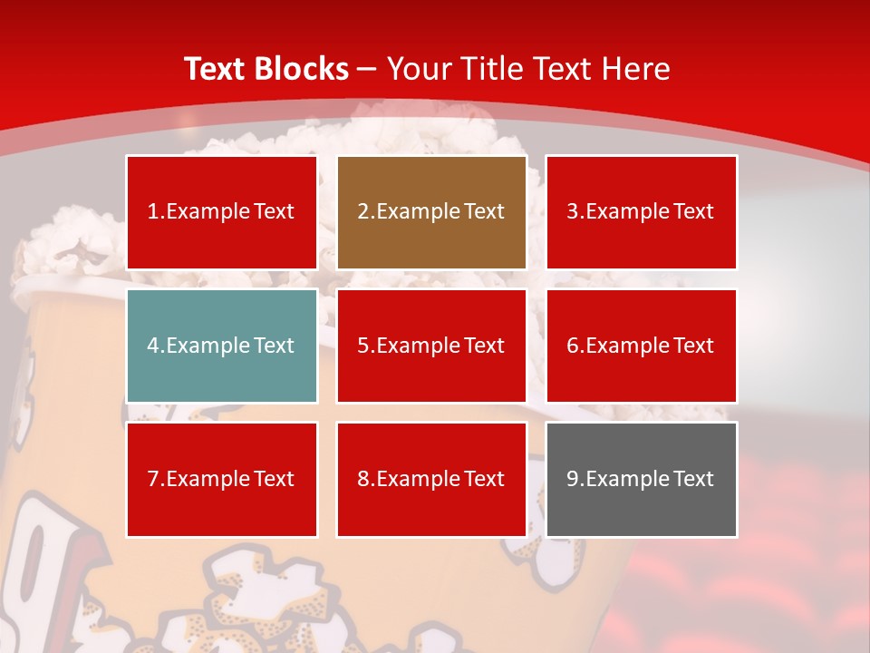Cinema Photography Buttery PowerPoint Template