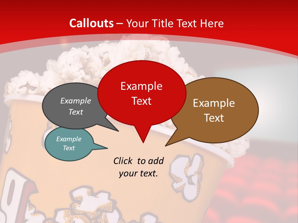 Cinema Photography Buttery PowerPoint Template
