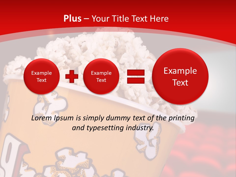 Cinema Photography Buttery PowerPoint Template
