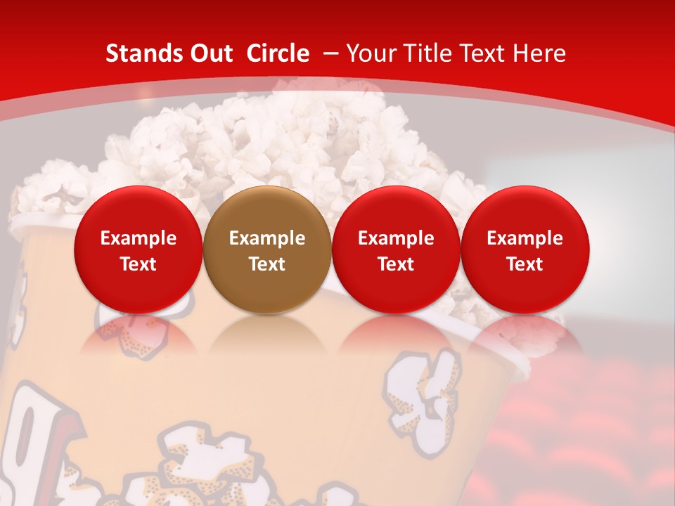 Cinema Photography Buttery PowerPoint Template