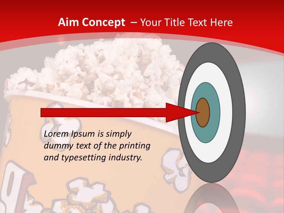 Cinema Photography Buttery PowerPoint Template