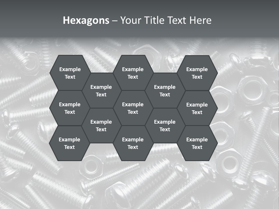 Chrome Hardware Thread PowerPoint Template