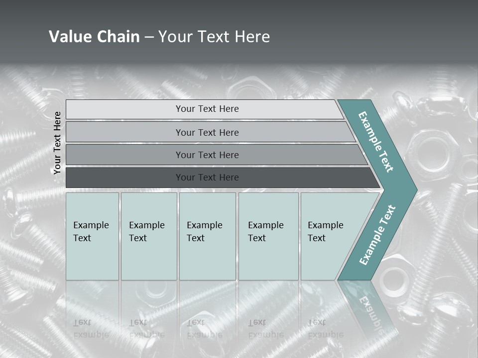Chrome Hardware Thread PowerPoint Template
