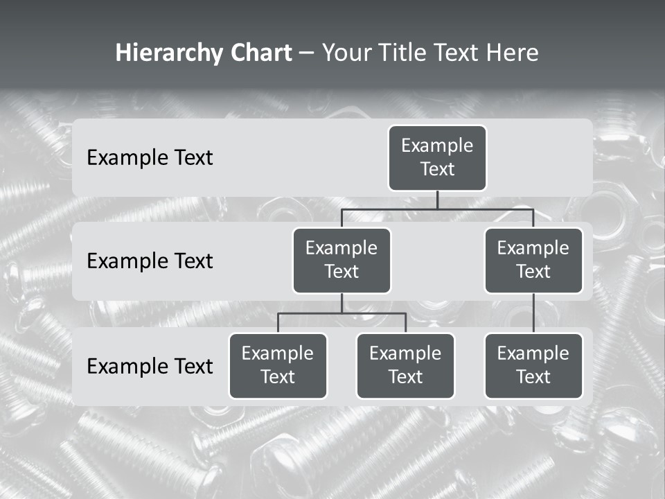 Chrome Hardware Thread PowerPoint Template