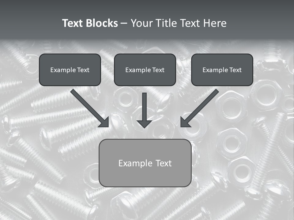 Chrome Hardware Thread PowerPoint Template
