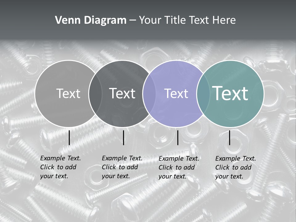 Chrome Hardware Thread PowerPoint Template