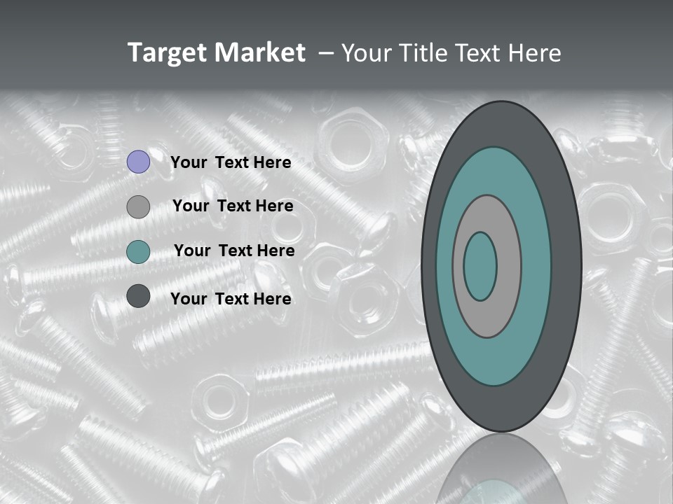 Chrome Hardware Thread PowerPoint Template