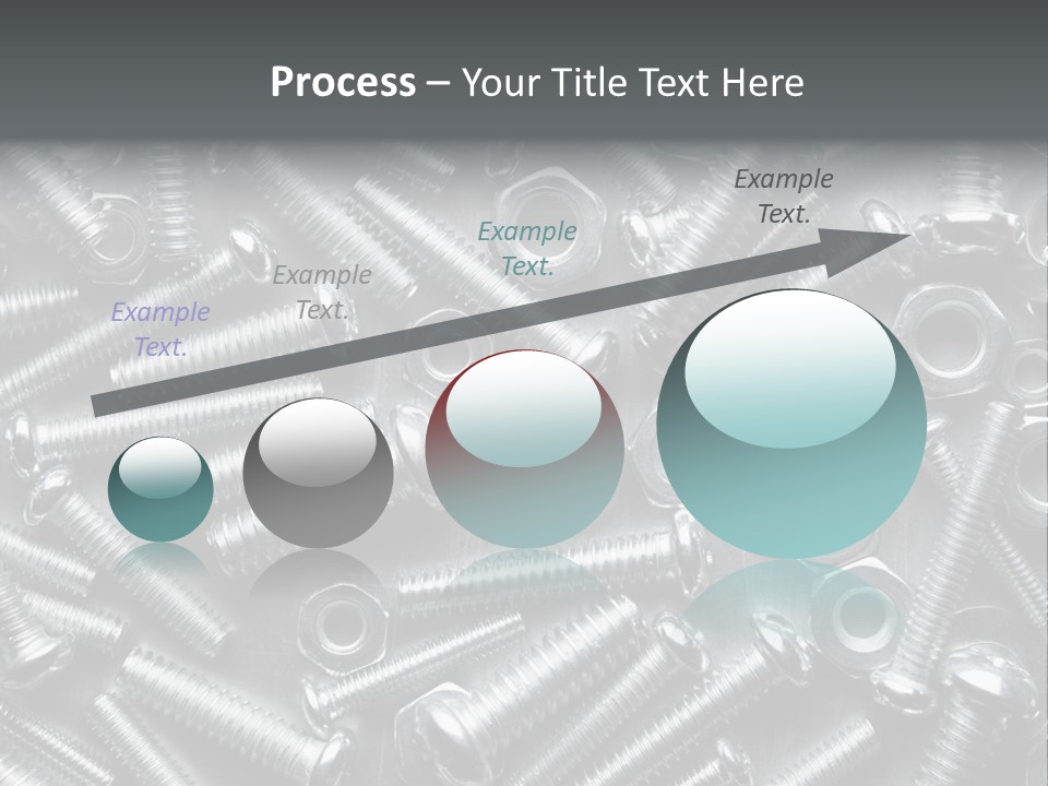Chrome Hardware Thread PowerPoint Template