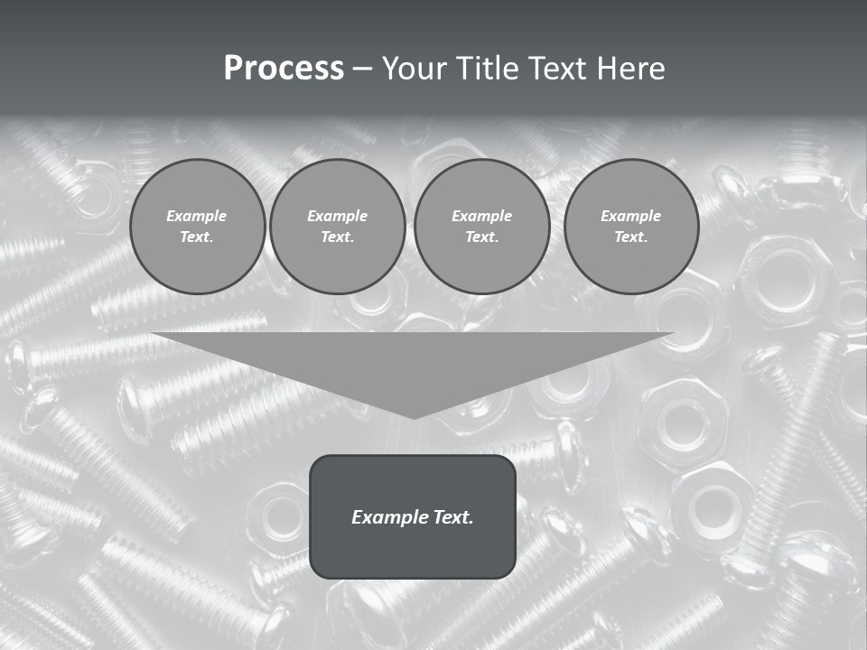 Chrome Hardware Thread PowerPoint Template