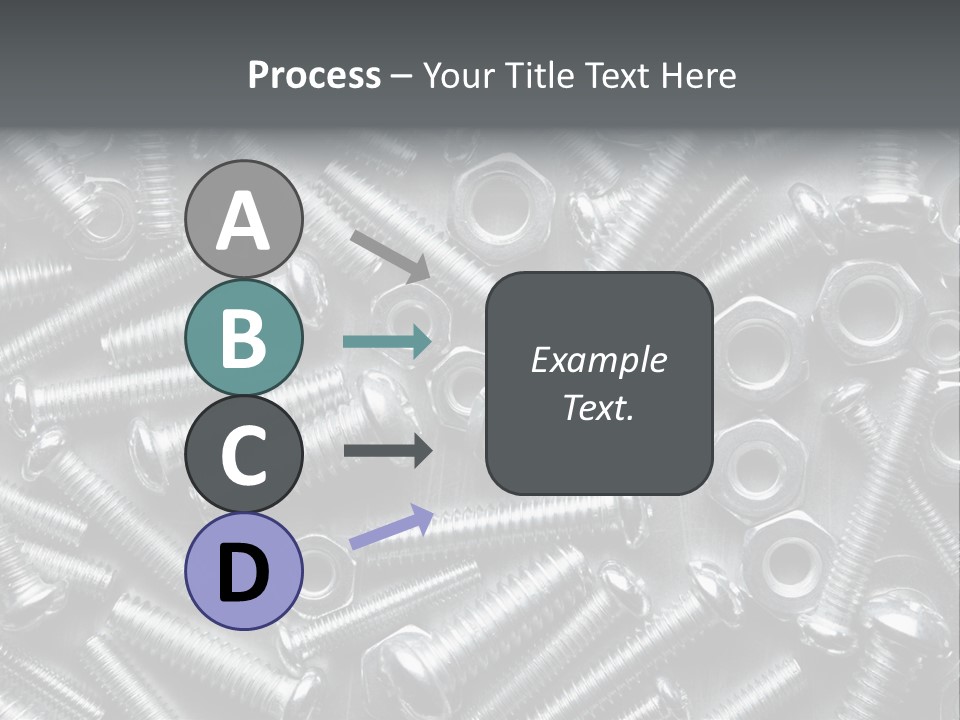 Chrome Hardware Thread PowerPoint Template