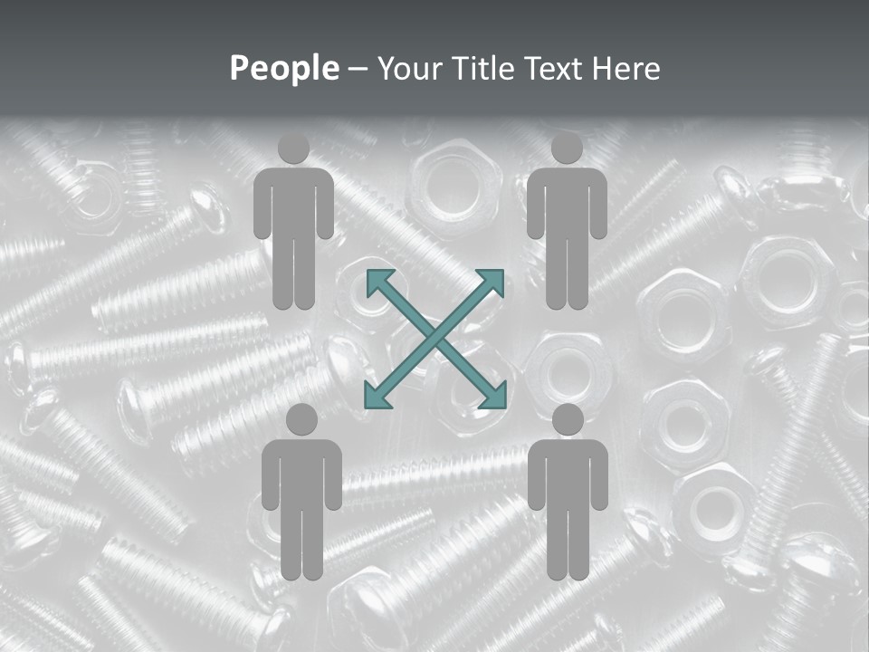 Chrome Hardware Thread PowerPoint Template