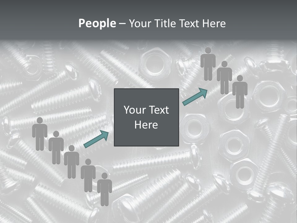 Chrome Hardware Thread PowerPoint Template
