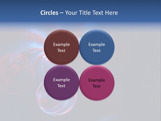 Network Glow Decorative PowerPoint Template