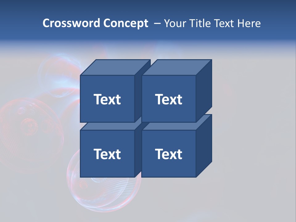 Network Glow Decorative PowerPoint Template