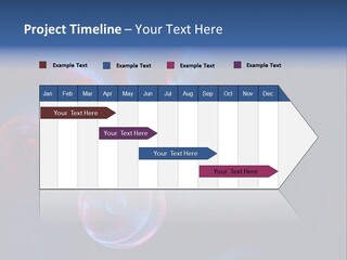 Network Glow Decorative PowerPoint Template