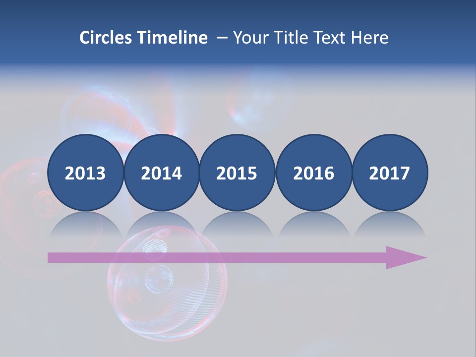 Network Glow Decorative PowerPoint Template