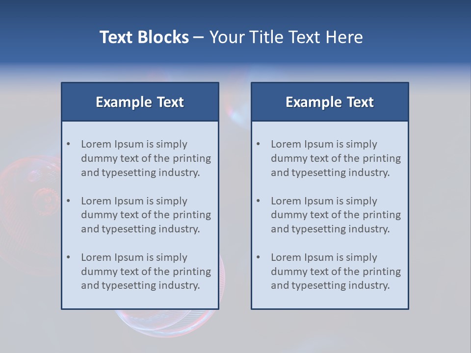 Network Glow Decorative PowerPoint Template