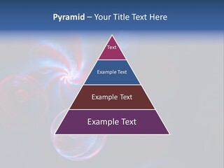 Network Glow Decorative PowerPoint Template