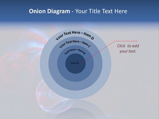 Network Glow Decorative PowerPoint Template