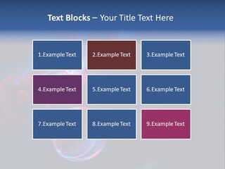 Network Glow Decorative PowerPoint Template