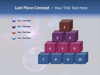 Network Glow Decorative PowerPoint Template