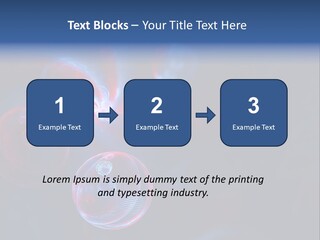 Network Glow Decorative PowerPoint Template