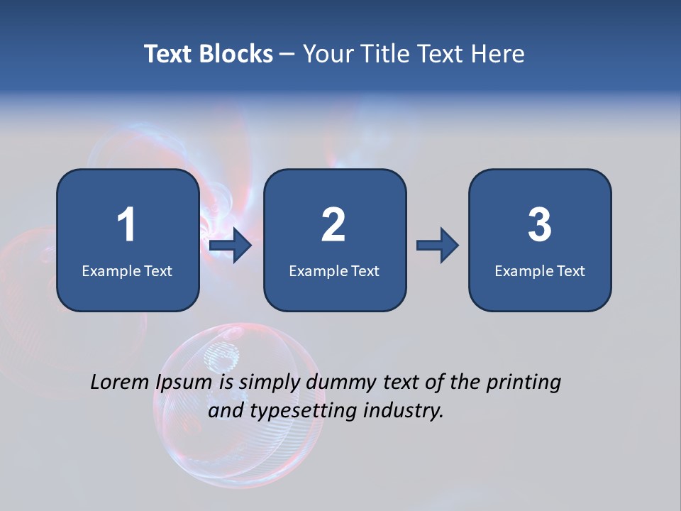 Network Glow Decorative PowerPoint Template