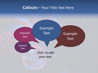 Network Glow Decorative PowerPoint Template