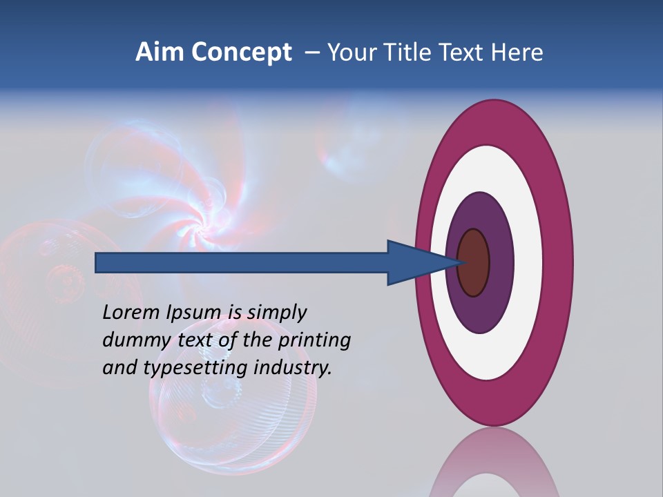 Network Glow Decorative PowerPoint Template