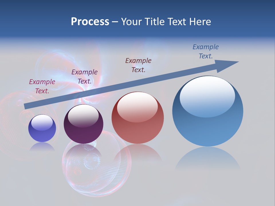 Network Glow Decorative PowerPoint Template