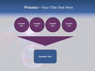 Network Glow Decorative PowerPoint Template