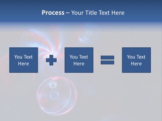 Network Glow Decorative PowerPoint Template