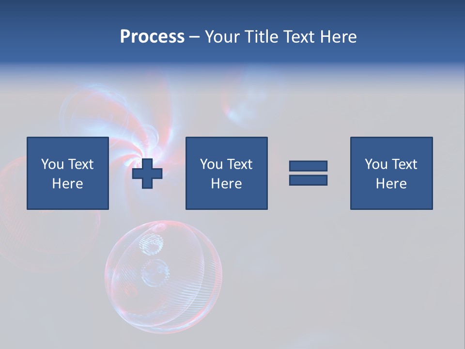 Network Glow Decorative PowerPoint Template