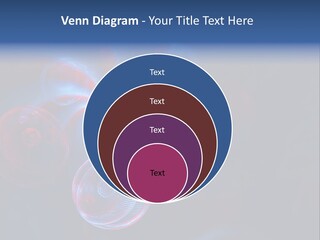 Network Glow Decorative PowerPoint Template