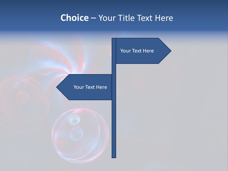 Network Glow Decorative PowerPoint Template