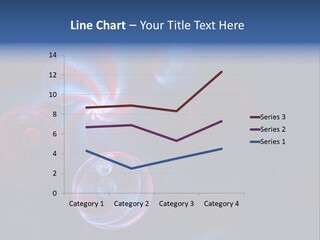 Network Glow Decorative PowerPoint Template