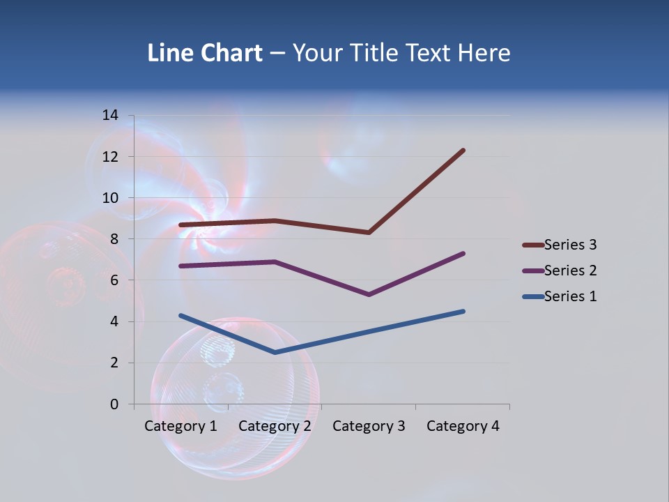 Network Glow Decorative PowerPoint Template