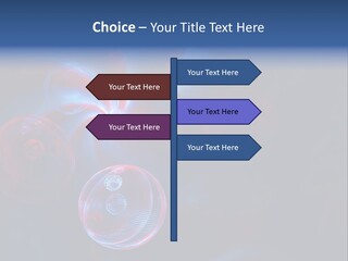 Network Glow Decorative PowerPoint Template