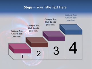 Network Glow Decorative PowerPoint Template