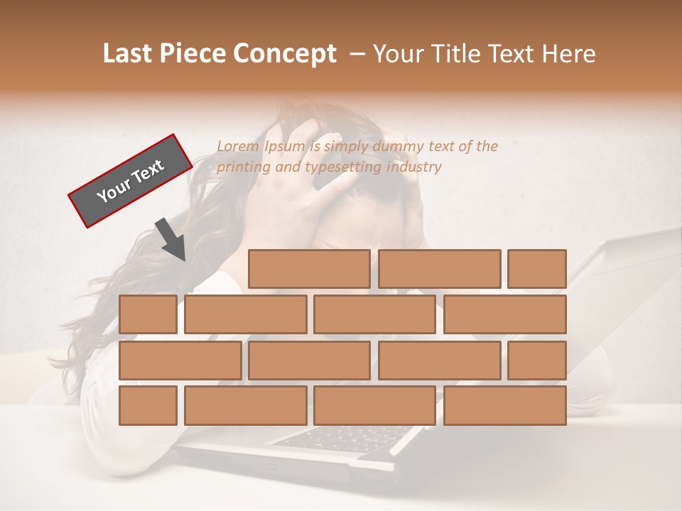 Heavy Intelligence Affliction PowerPoint Template