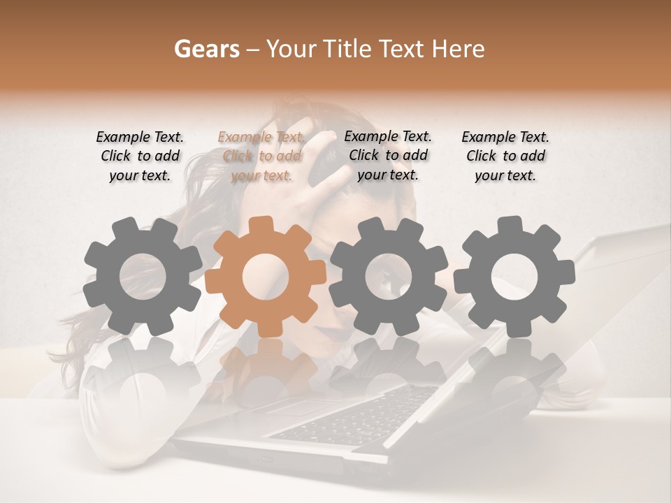 Heavy Intelligence Affliction PowerPoint Template