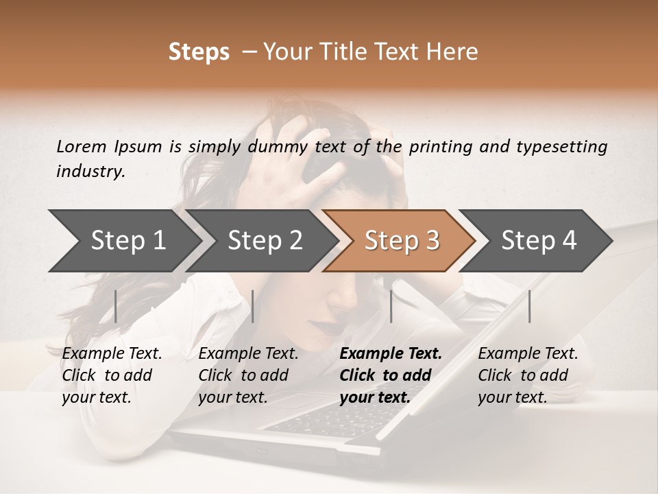 Heavy Intelligence Affliction PowerPoint Template