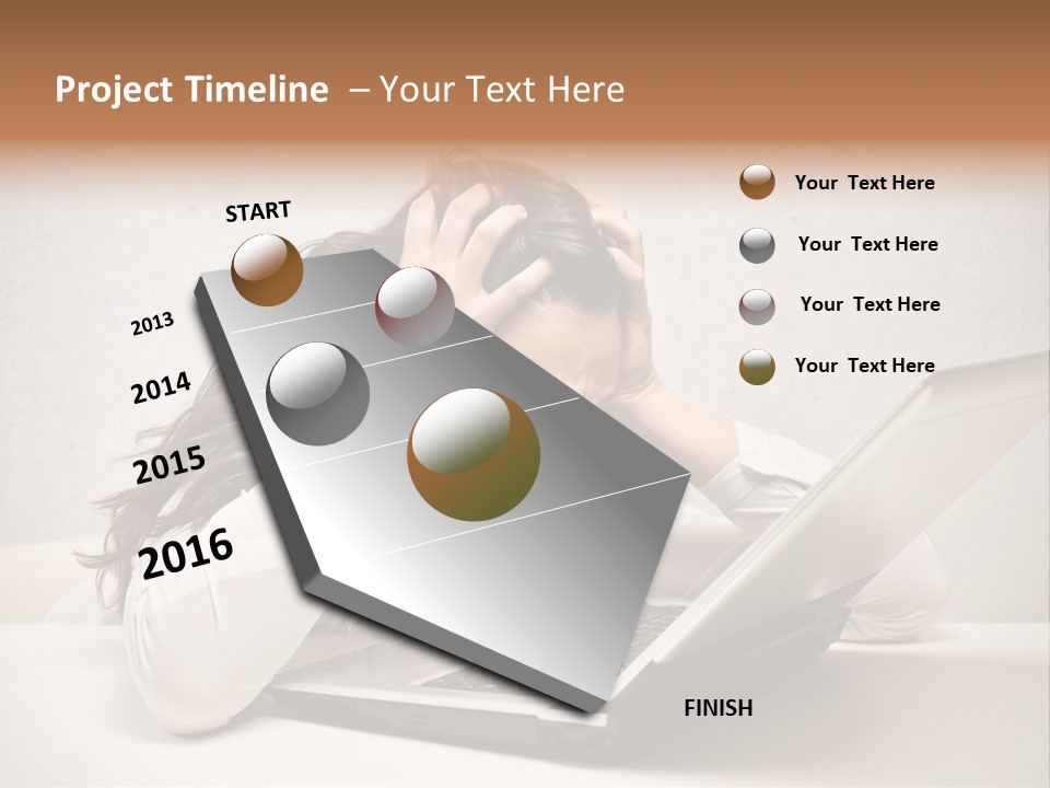 Heavy Intelligence Affliction PowerPoint Template