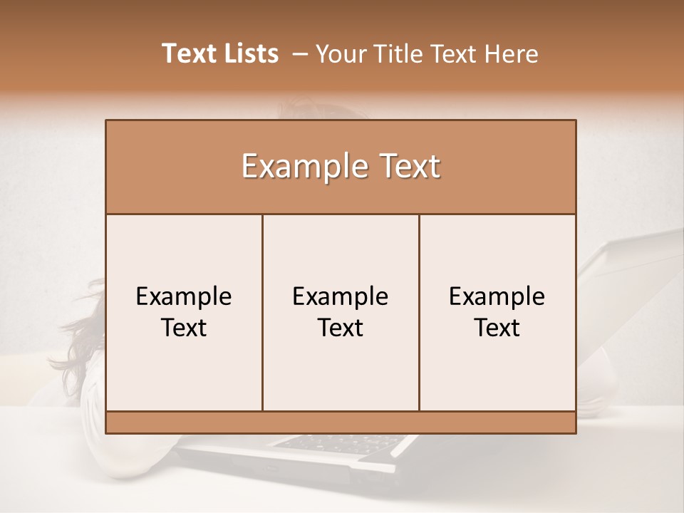 Heavy Intelligence Affliction PowerPoint Template