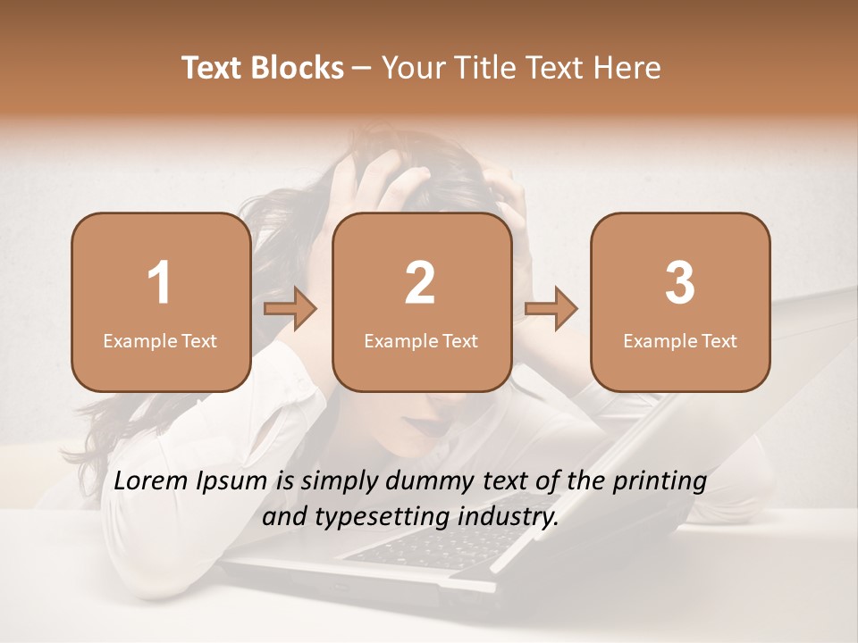 Heavy Intelligence Affliction PowerPoint Template