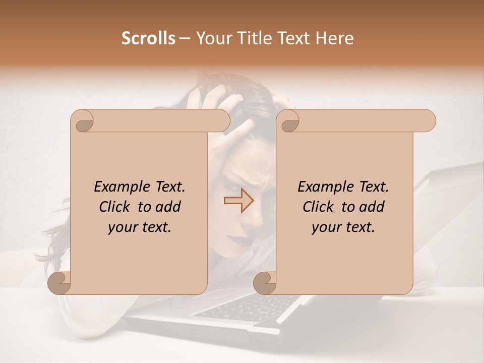 Heavy Intelligence Affliction PowerPoint Template