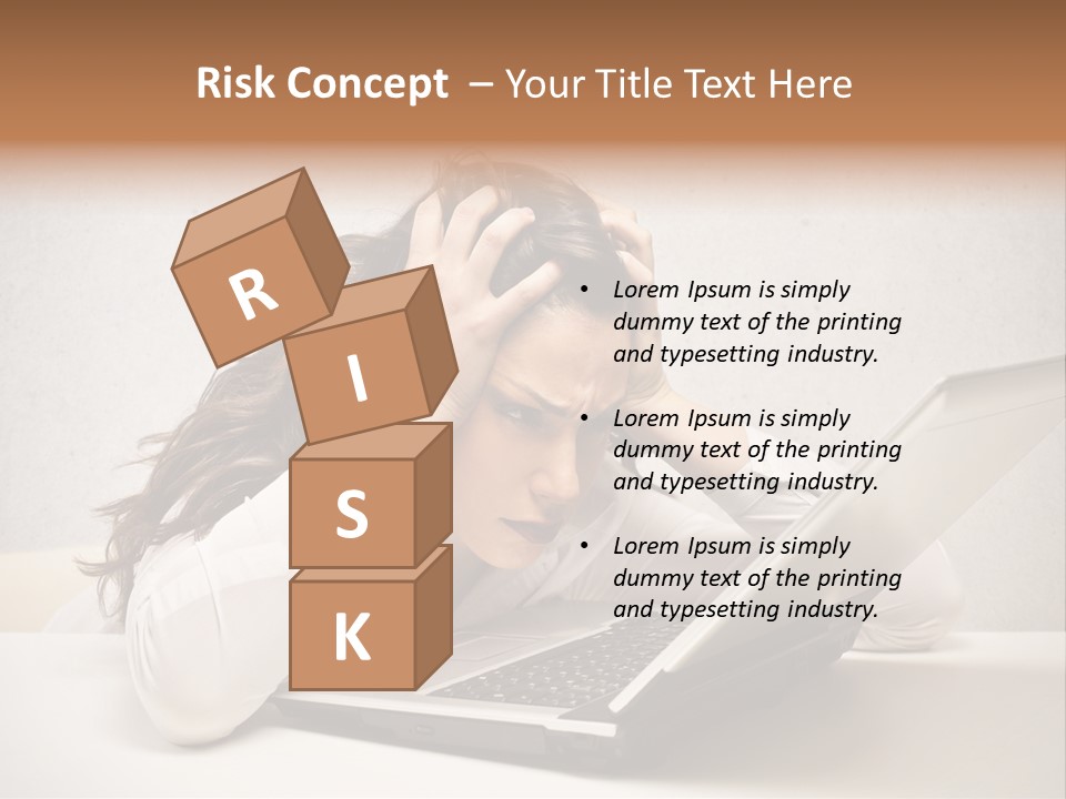 Heavy Intelligence Affliction PowerPoint Template